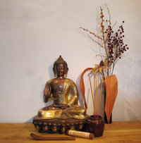 Buddha Figuren,  indische Götter, Thangkas